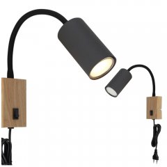 Kinkiet z włącznikiem ROBBY 57911WG Globo