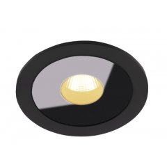 Oprawa wpuszczana oczko zewnętrzna / łazienkowa LED IP54 czarny PLAZMA H0088 MaxLight