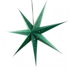 Ozdoba wisząca świetlna Gwiazda 75cm zielony SOLVALLA 704551 Markslojd