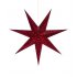 Ozdoba wisząca świetlna Gwiazda 45cm czerwony VELOURS 705481 Markslojd