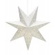 Ozdoba wisząca świetlna Gwiazda 45cm srebrny SOLVALLA 704416 Markslojd