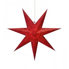Ozdoba wisząca świetlna Gwiazda 75cm czerwony ISADORA 704916 Markslojd