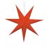 Ozdoba wisząca świetlna Gwiazda 75cm czerwony SATURNUS 8101,130 Markslojd