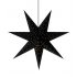 Ozdoba wisząca świetlna Gwiazda czarna 45cm CLARA 705143 Markslojd